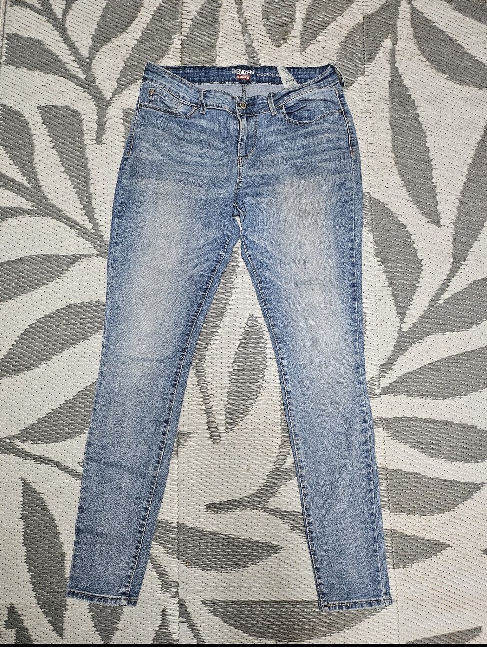 Levi's Modern Skinny Jeans Blue Waist 12L